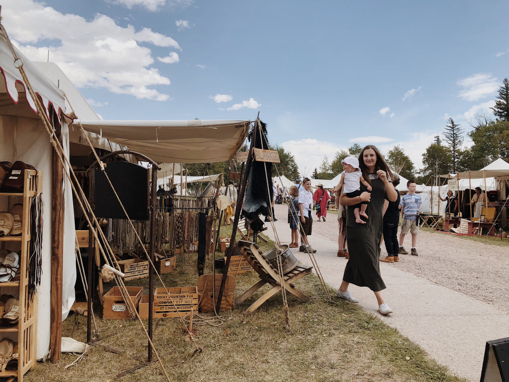 Labor Day Weekend Time Travel: Fort Bridger Mountain Man Rendezvous
