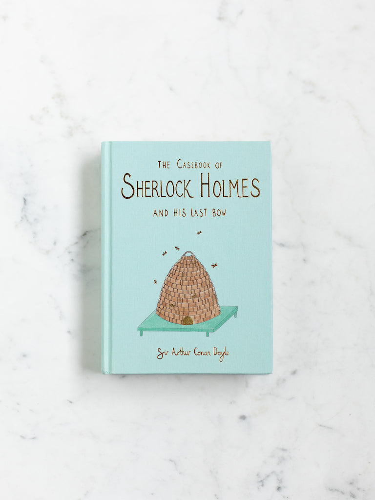 Hardcover Wordsworth Edition Classic copy of the book The Casebook of Sherlock Holmes and His Last Bow by Sir Arthur Conan Doyle.