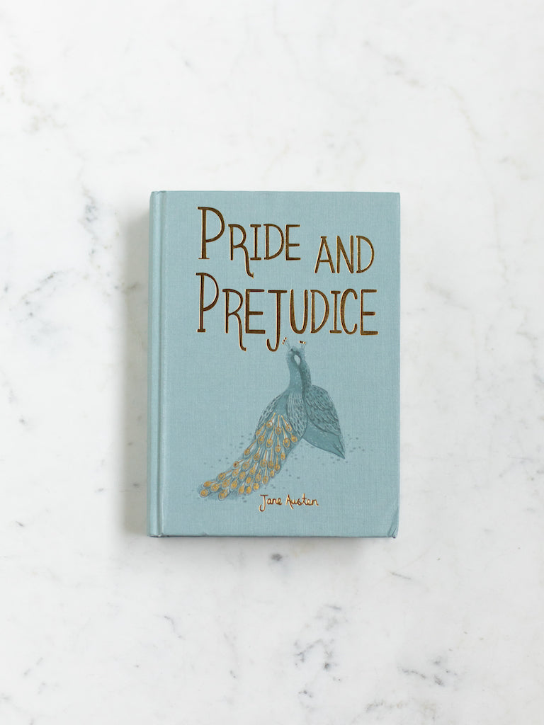 Hardcover Wordsworth Edition Classic copy of the book Pride and Prejudice by Jane Austen.