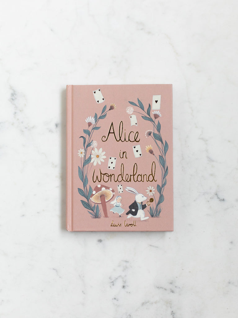 Hardcover Wordsworth Edition Classic copy of the book Alice in Wonderland by Lewis Carroll.