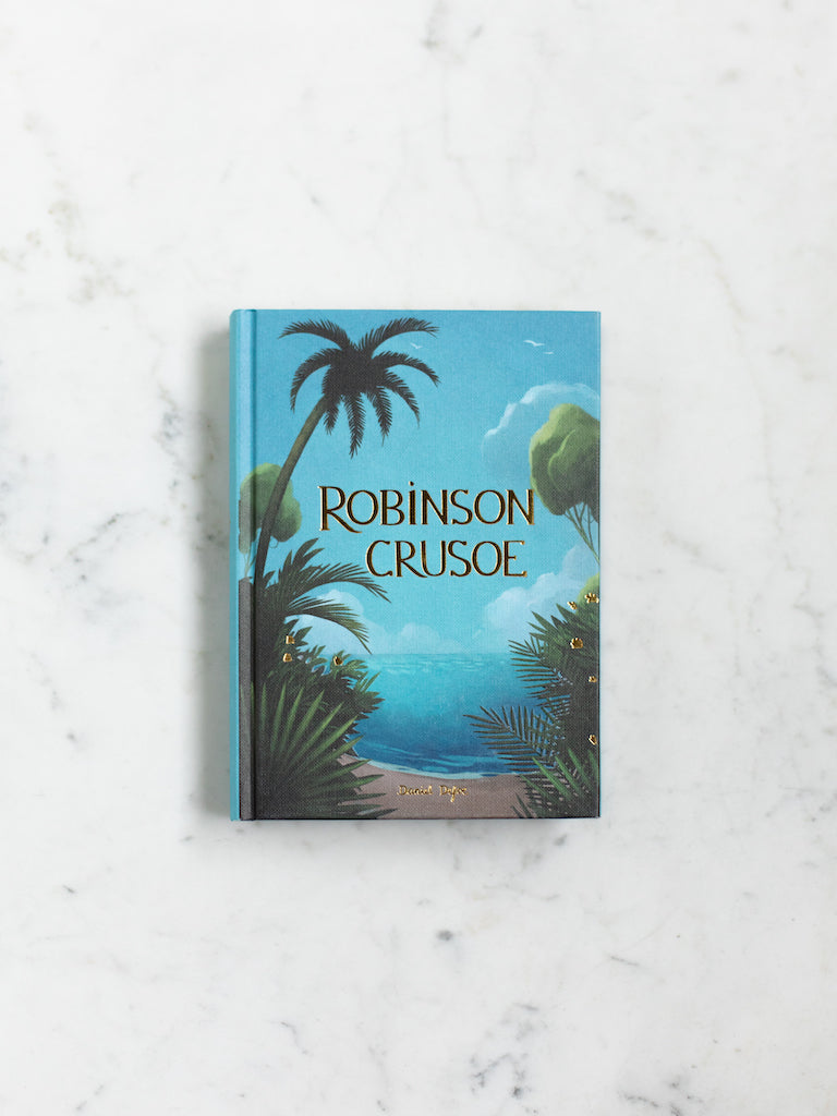 Hardcover Wordsworth Edition Classic copy of the book Robinson Crusoe by Daniel Defoe.