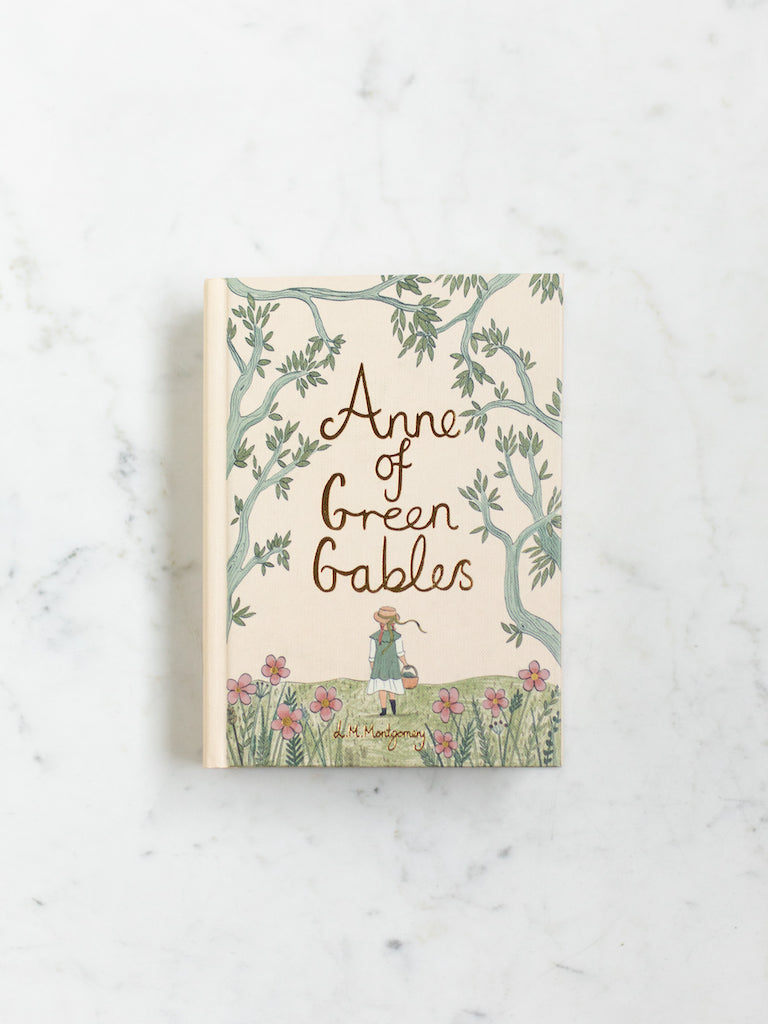 Hardcover Wordsworth Edition Classic copy of the book Anne of Green Gables by Lucy Maud Montgomery.
