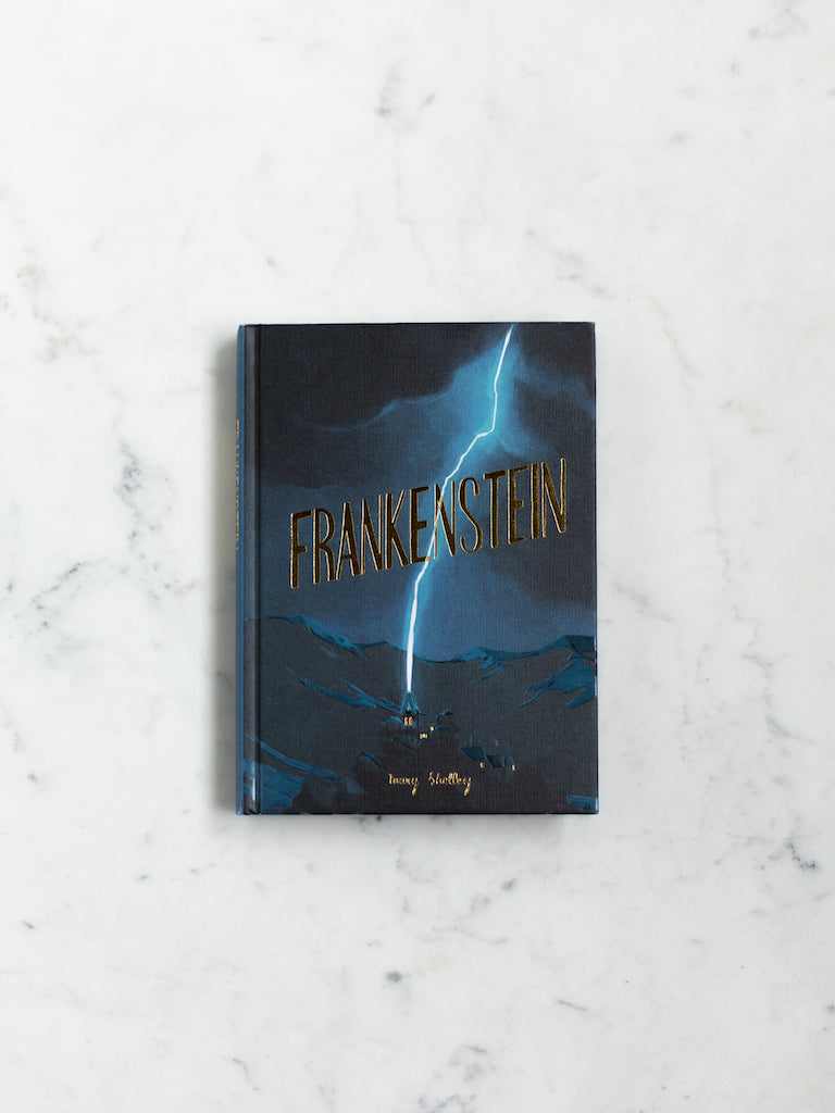 Hardcover Wordsworth Edition Classic copy of the book Frankenstein by Mary Shelley.