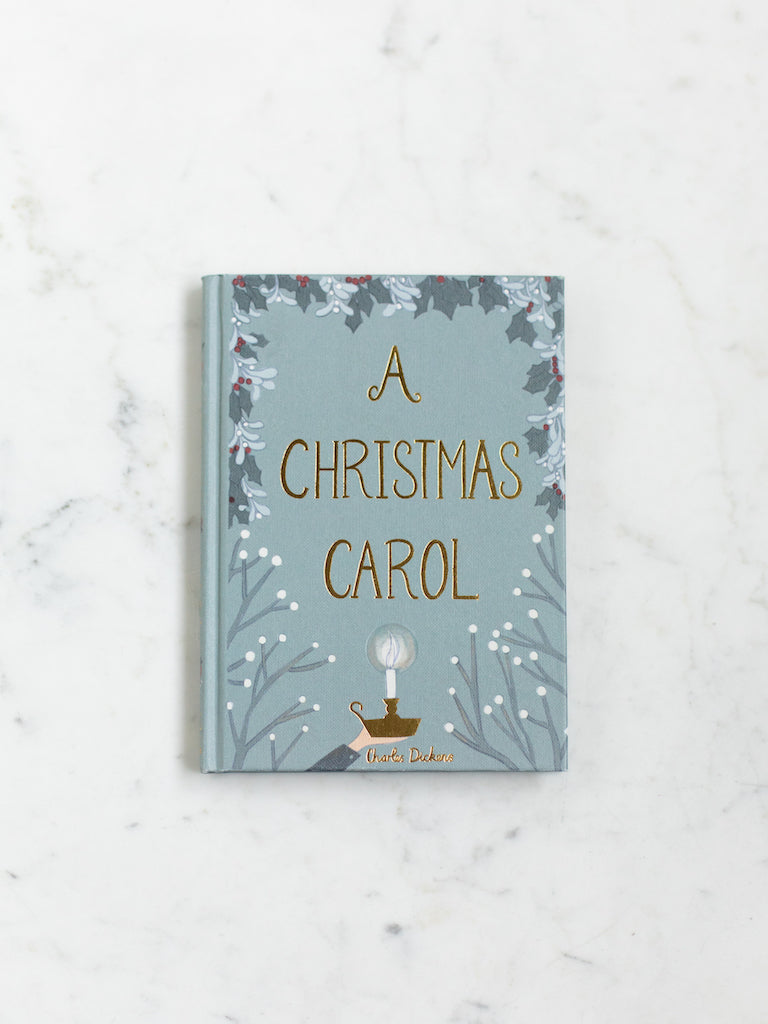 Hardcover Wordsworth Edition Classic copy of the book A Christmas Carol by Charles Dickens.