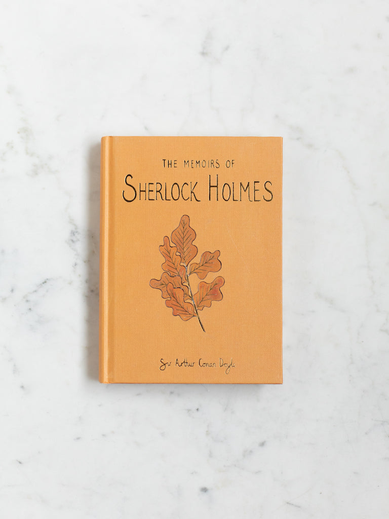 Hardcover Wordsworth Edition Classic copy of the book The Memoirs of Sherlock Holmes by Sir Arthur Conan Doyle.