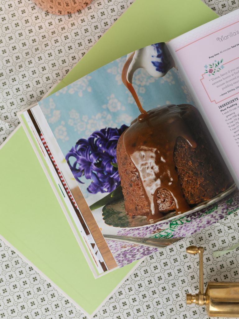 Another sample page. This page shows a chocolatey dessert. 