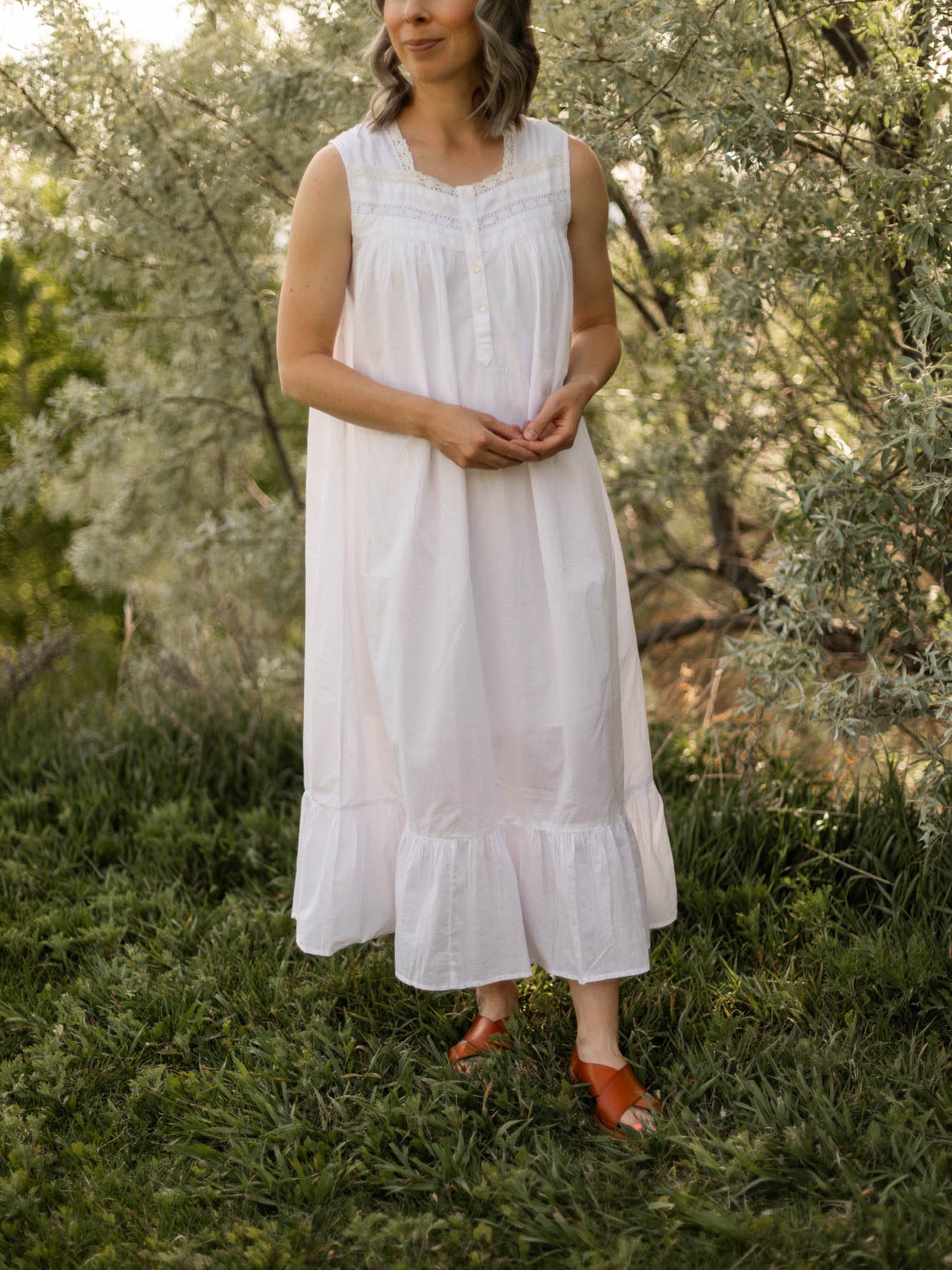 Allison White Nightgowns – Heirloom Art Co