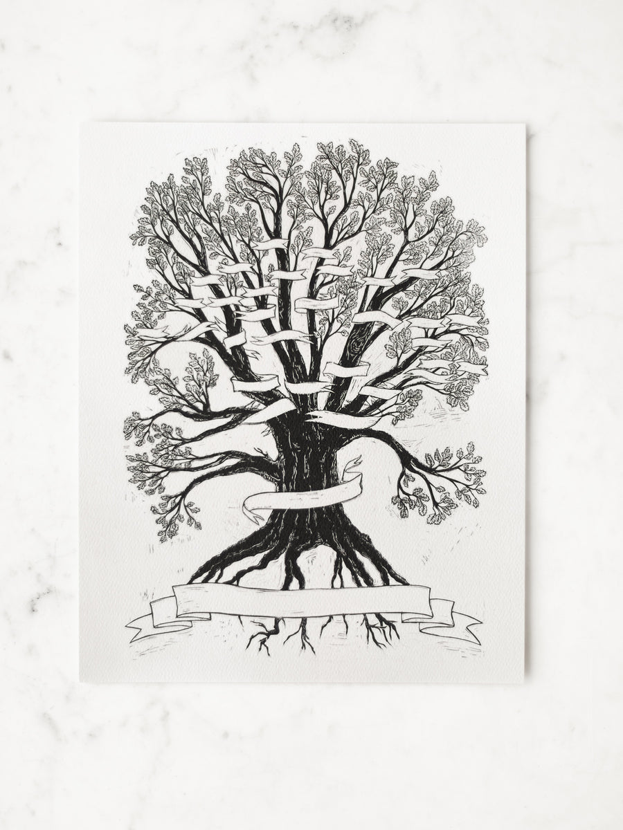 Family Tree Prints – Heirloom Art Co.