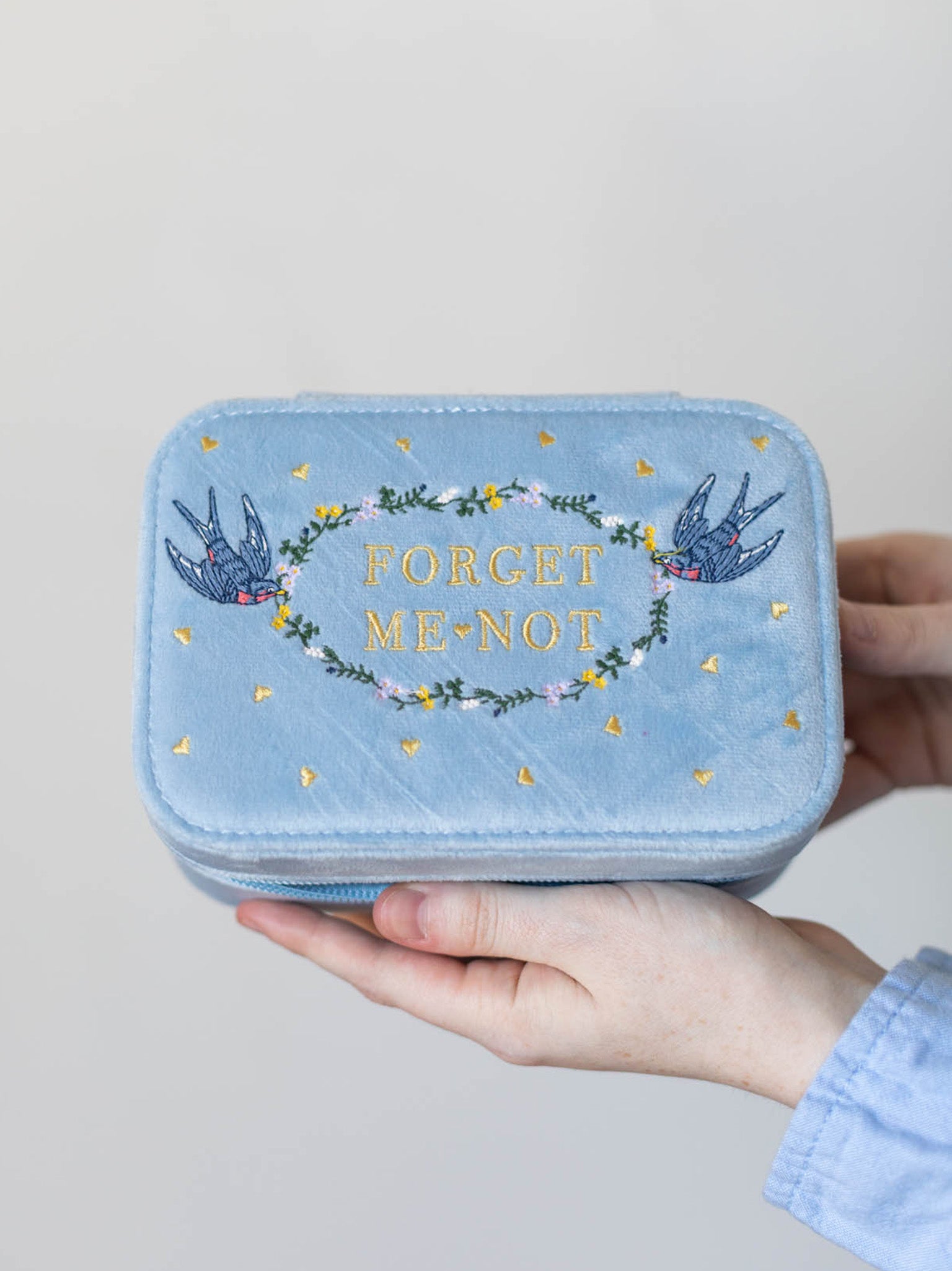 Forget Me Not Jewelry Box – Heirloom Art Co.