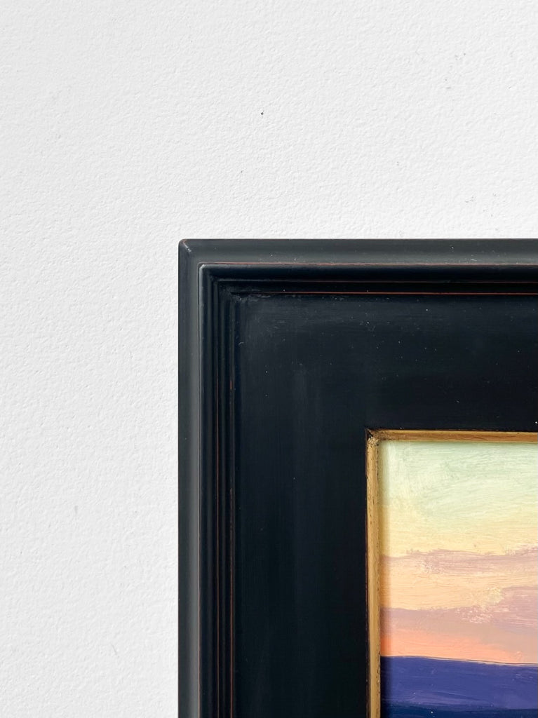 Close up on black frame. 