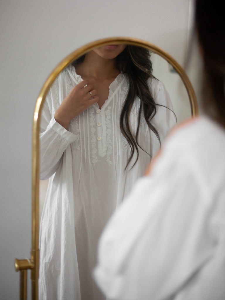White Cotton Nightgowns | Heirloom Art Co. White Cotton Nightgowns | Heirloom Art Co.