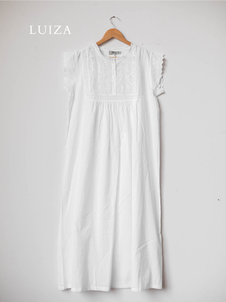 Luiza White Nightgowns – Heirloom Art Co Luiza White Nightgowns – Heirloom Art Co