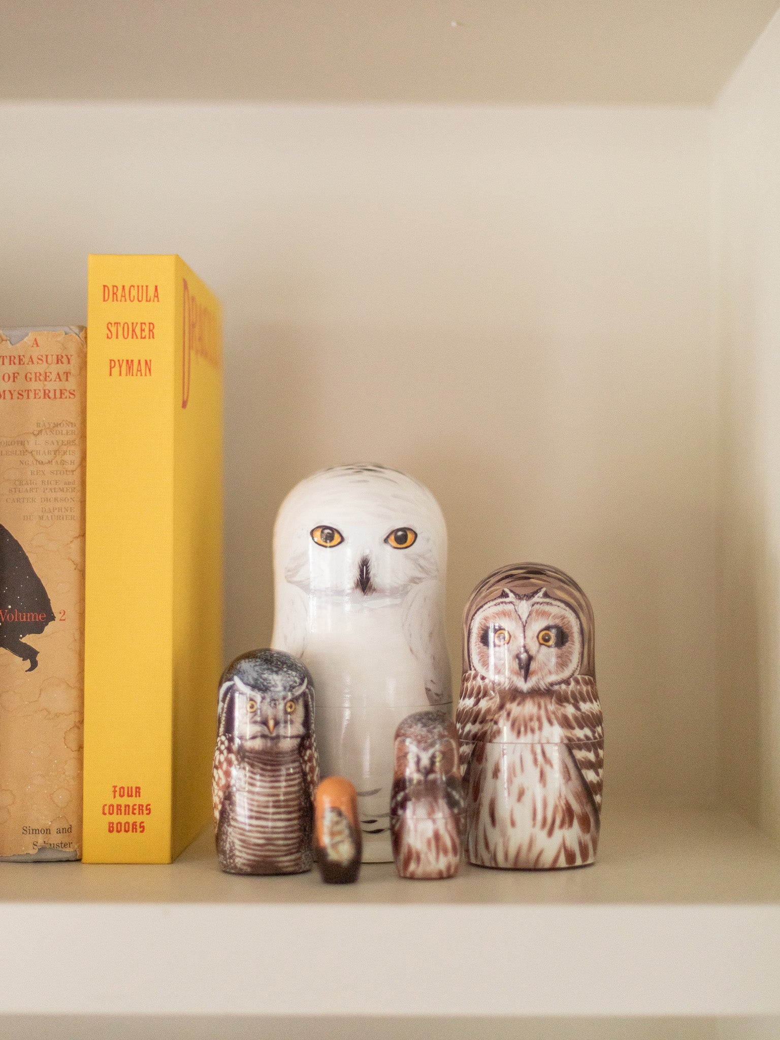 Owl Nesting Dolls Heirloom Art Co