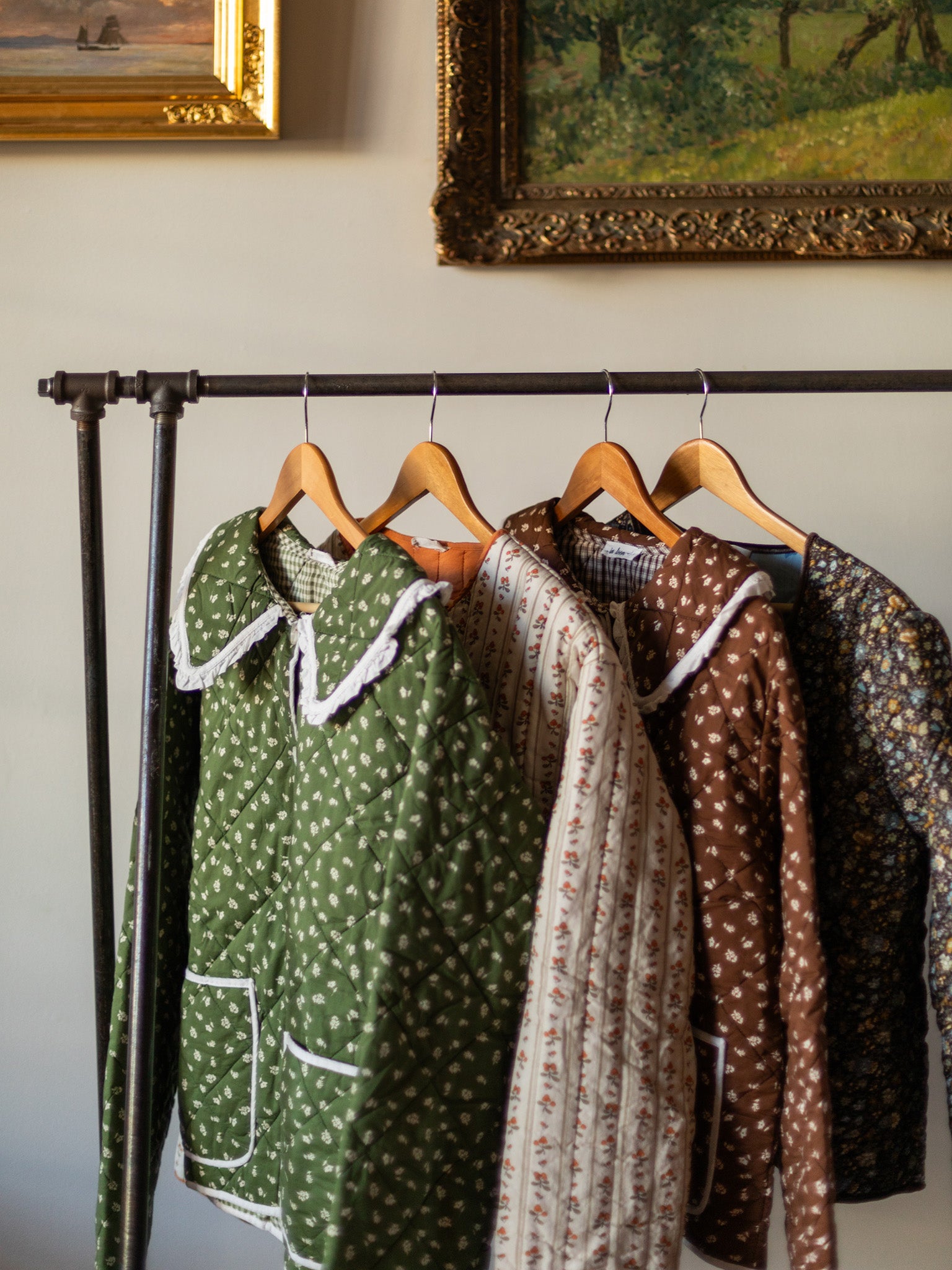 Floral Quilted Jacket – Heirloom Art Co.