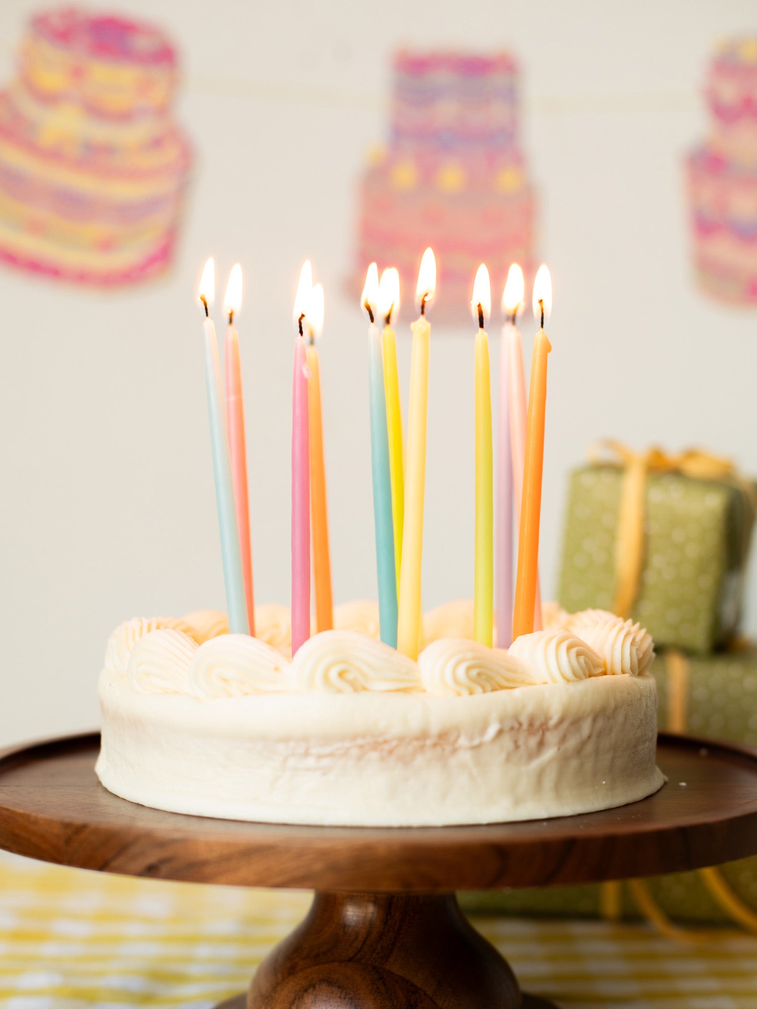 Rainbow Candle Set