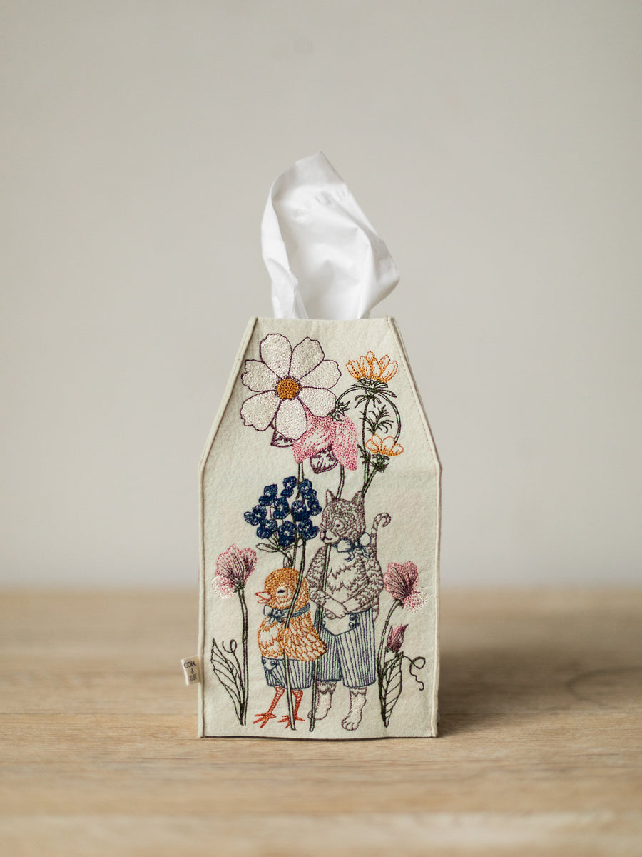 Spring Parade Tissue Box Cover – Heirloom Art Co.