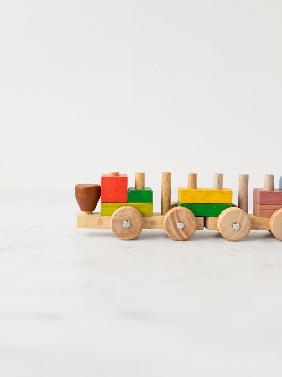 Stack & Pull Train – Heirloom Art Co.