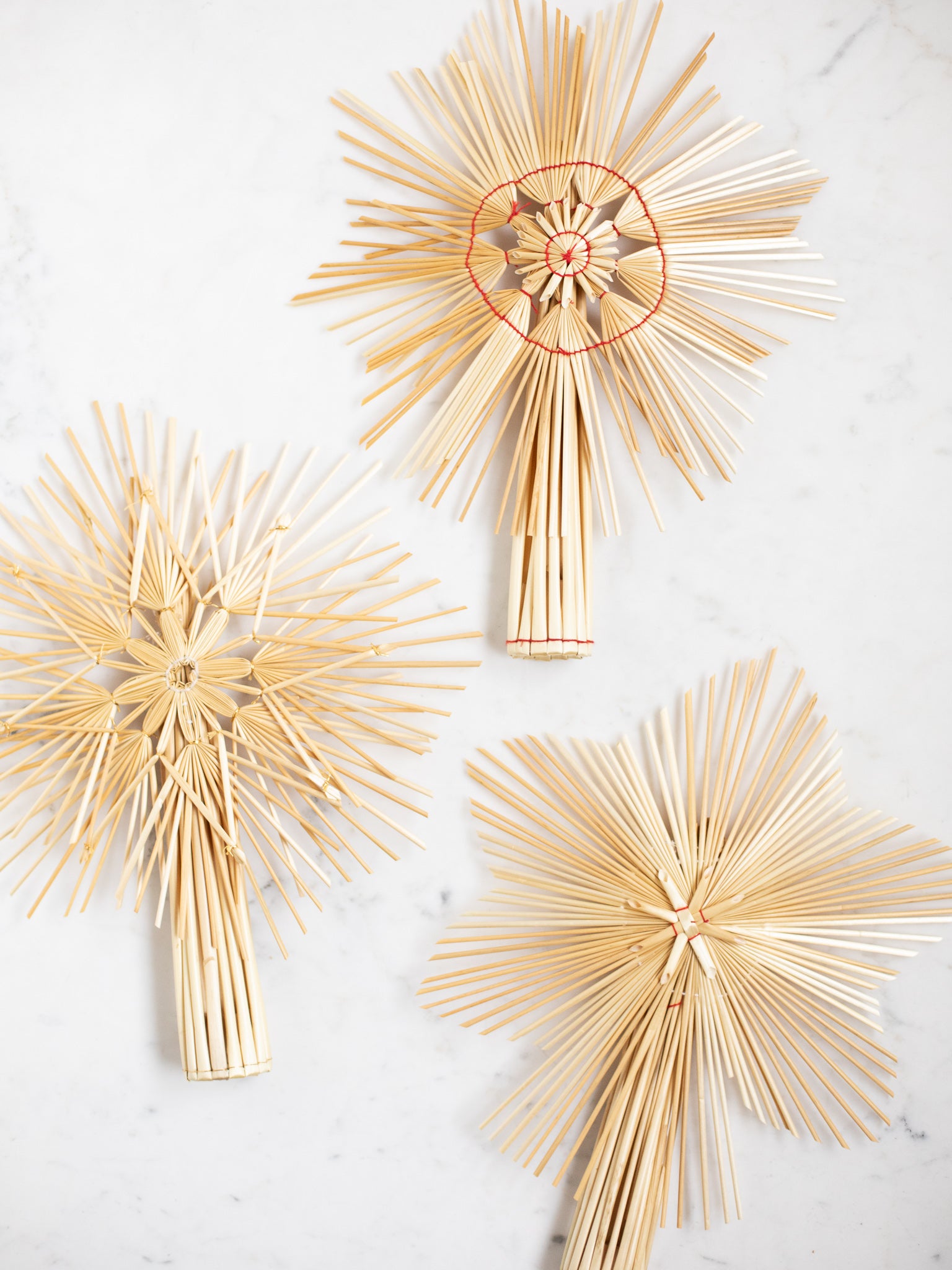 Quick Drinking Straw Starburst Ornaments, Perfect For So Many