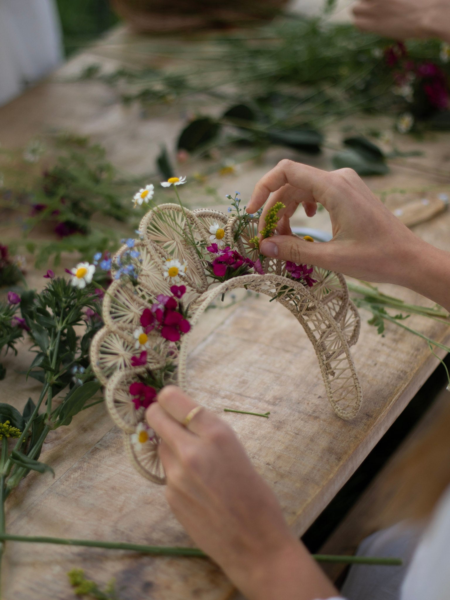 Crown Using Straw Straw Crown – Heirloom Art Co.