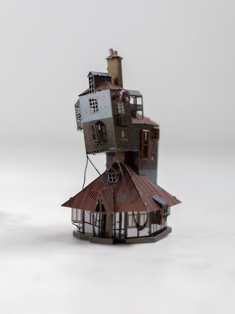 The burrow house metal model.