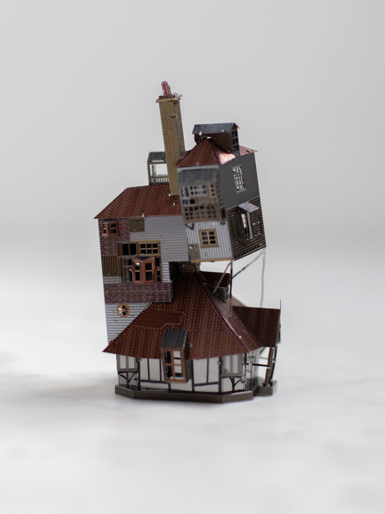 The burrow house metal model.