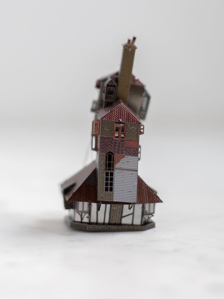 The burrow house metal model.