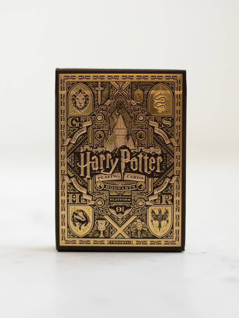 The yellow hufflepuff package cover.