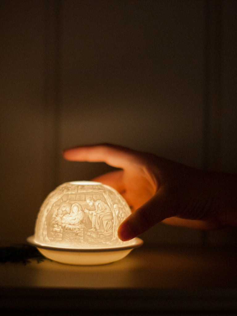 French Nativity Votive