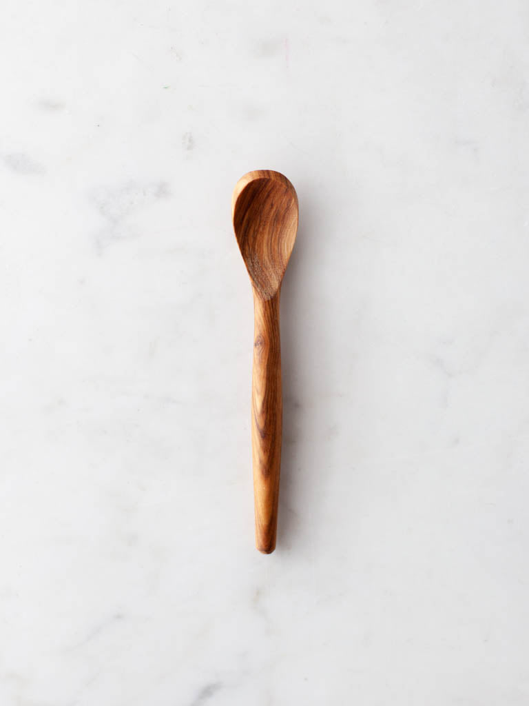 Kitchen Towels and Olive Wood Spoon Gift