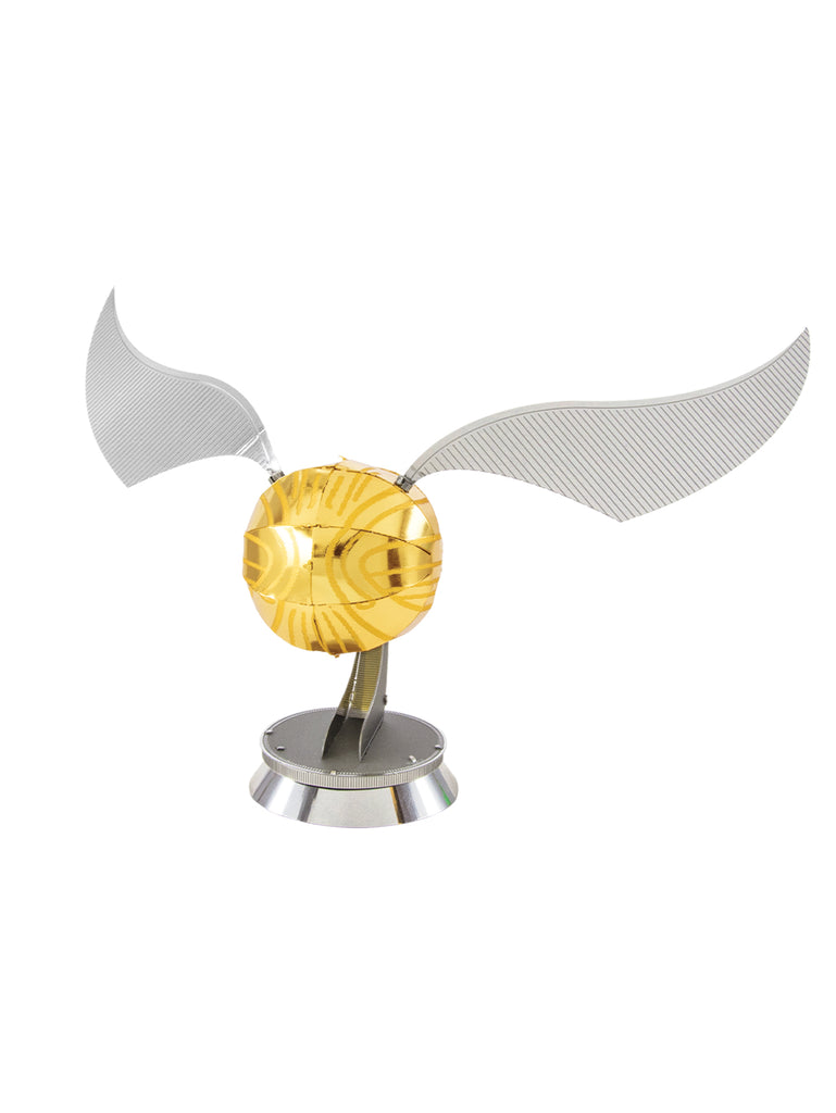 The golden snitch metal model.