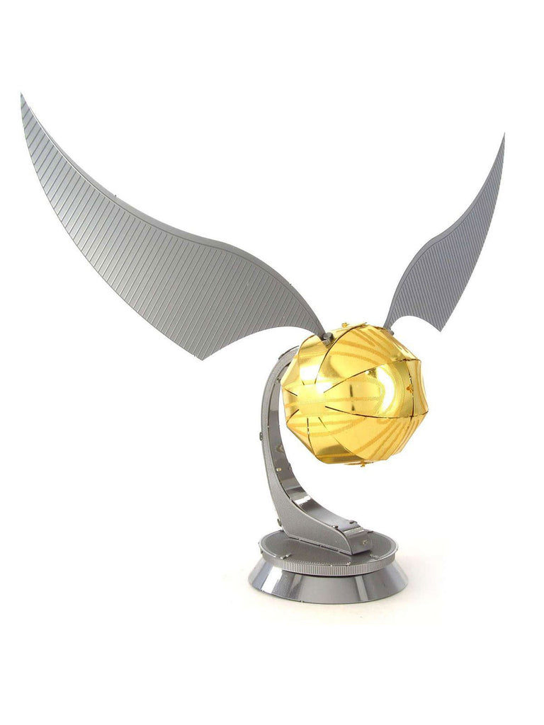 The golden snitch metal model.