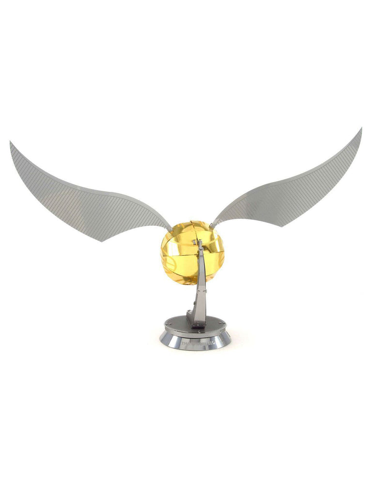 The golden snitch metal model.